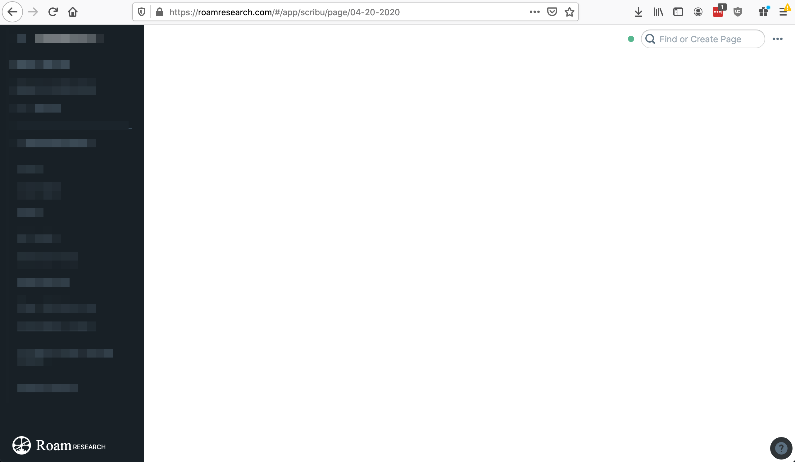 Date page refuses to load · Issue #270 · Roam-Research/issues · GitHub