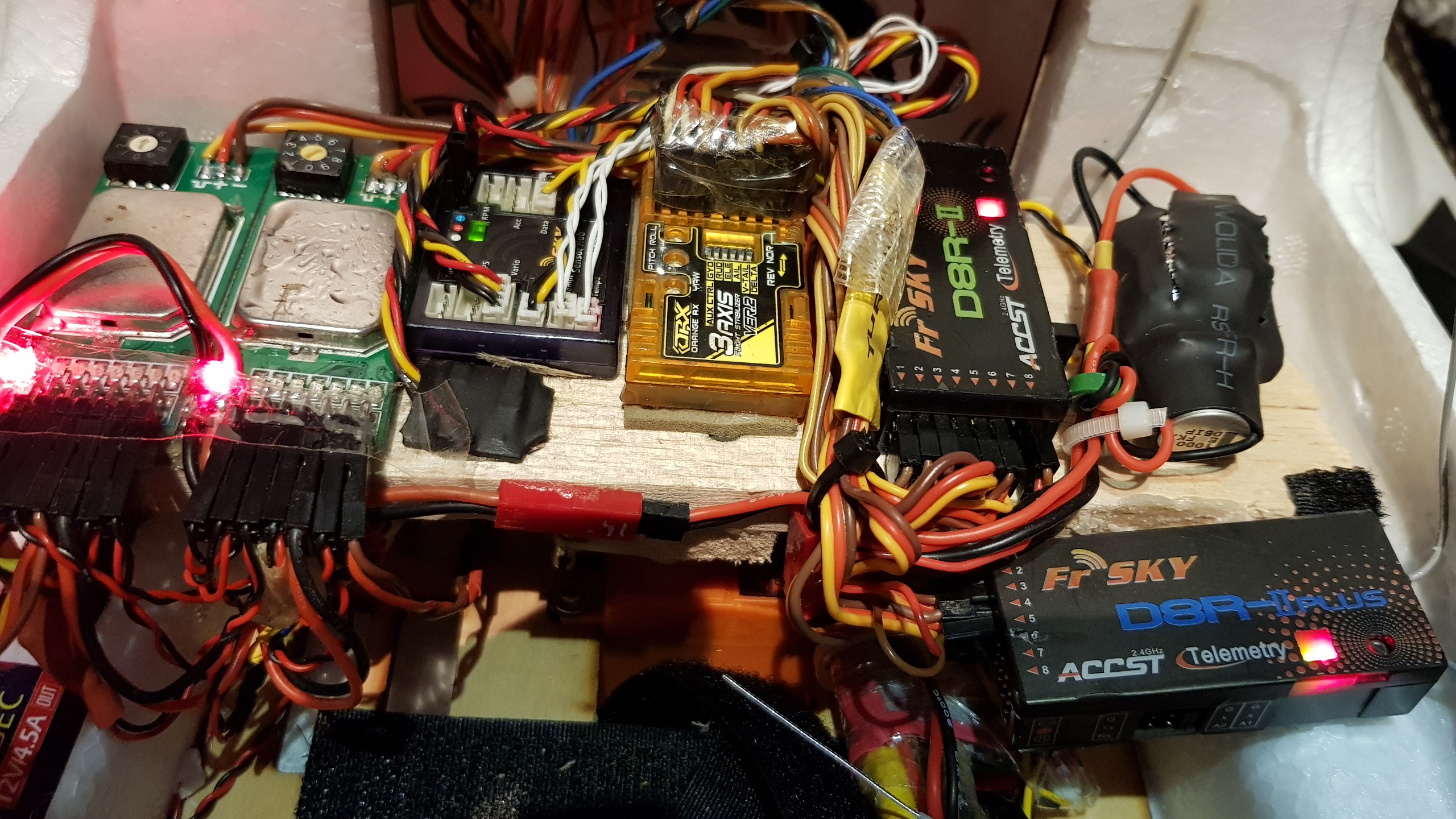 Horus X 12S does not work with Multimodul Intern + Extern in Version 2. ...