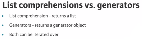 9 list-comprehensions-vs-generators