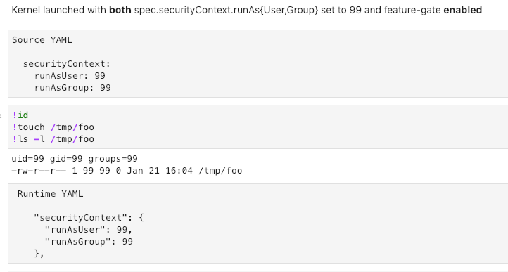 runAsGroup behaviors yield effective group of root · Issue #290 ...