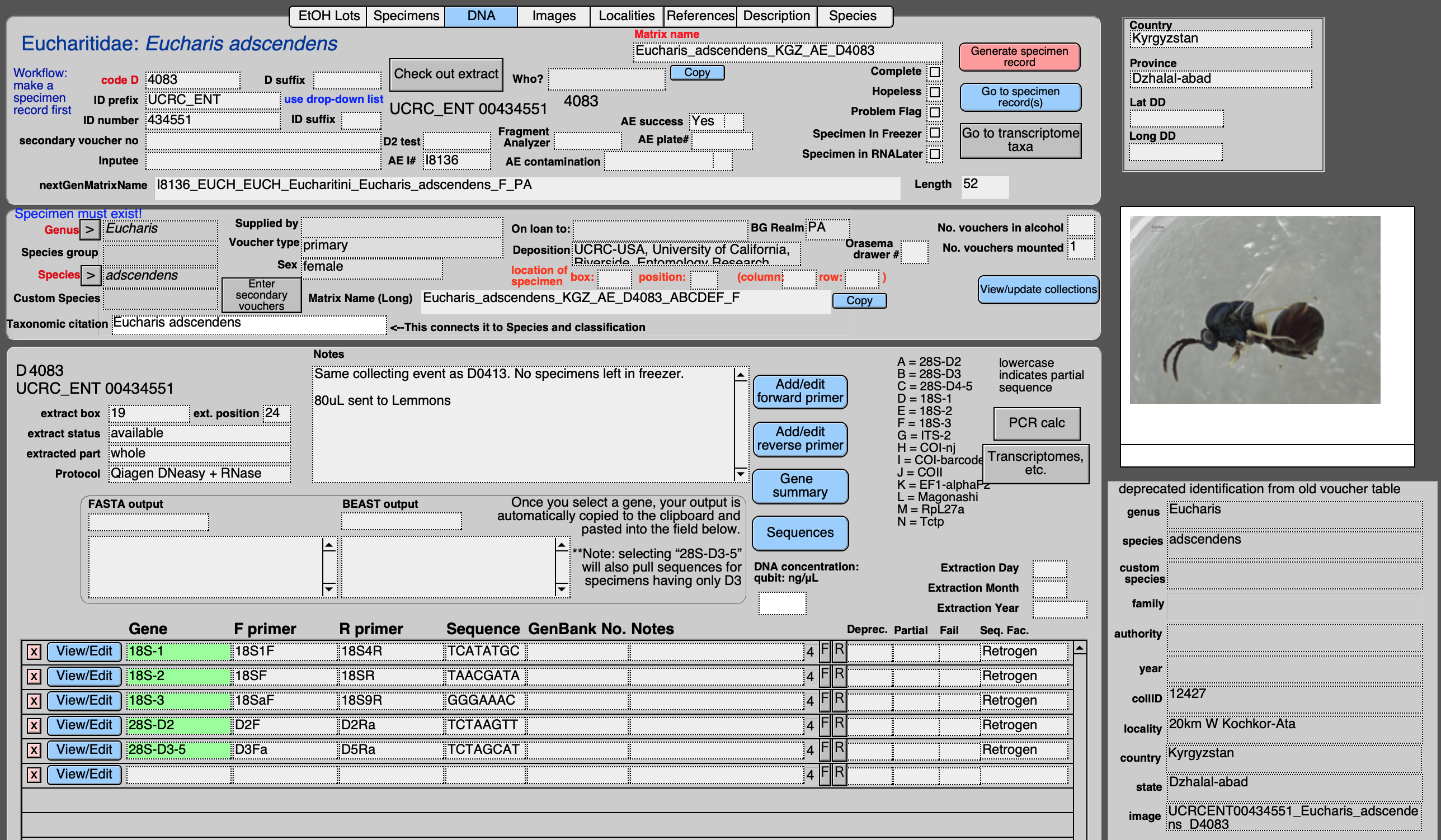 Task - New Sequence · Issue #980 · SpeciesFileGroup/taxonworks · GitHub