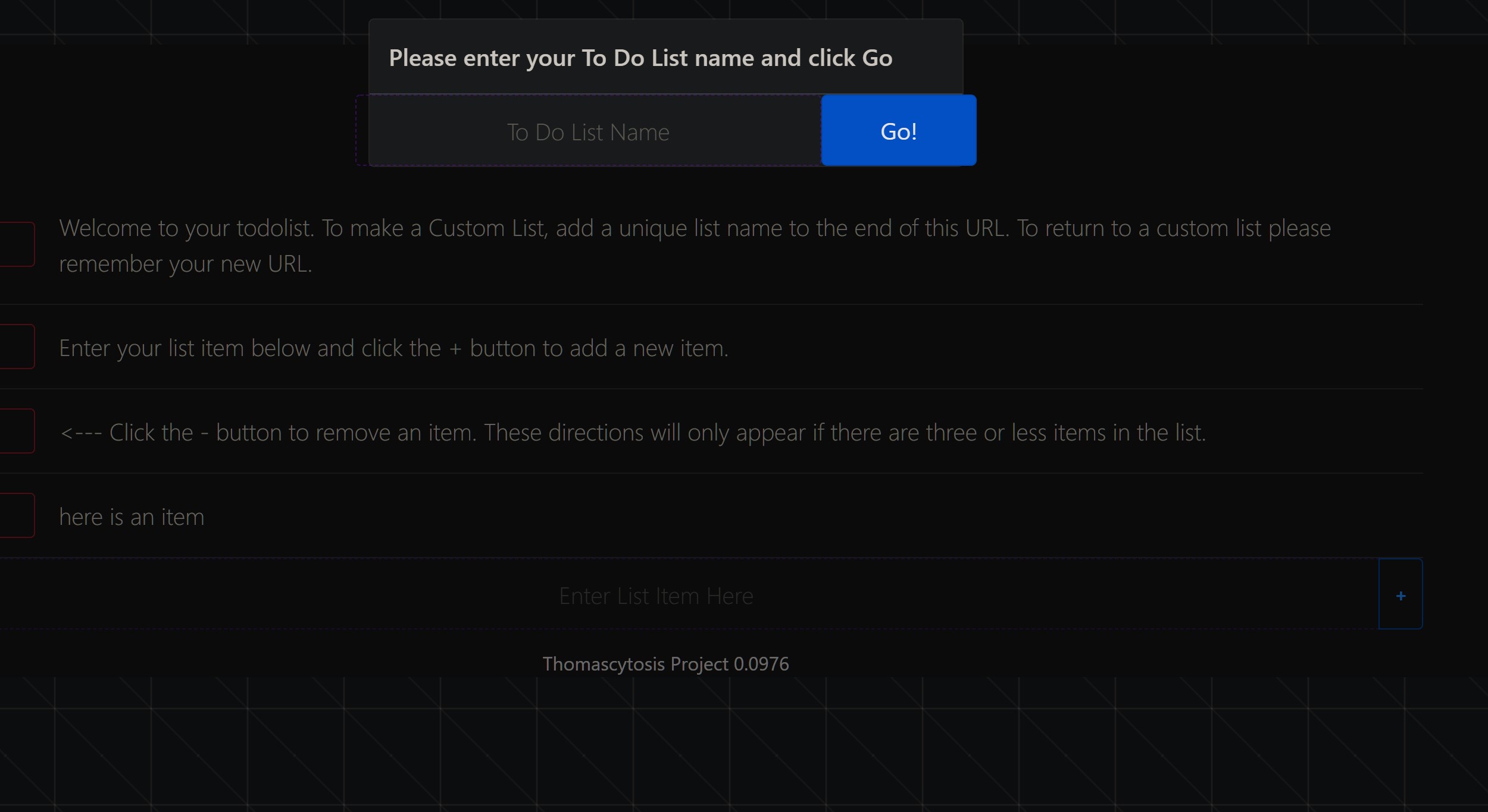 GitHub - Thomascytosis/todolistv2: A To Do List App using MongoDB ...