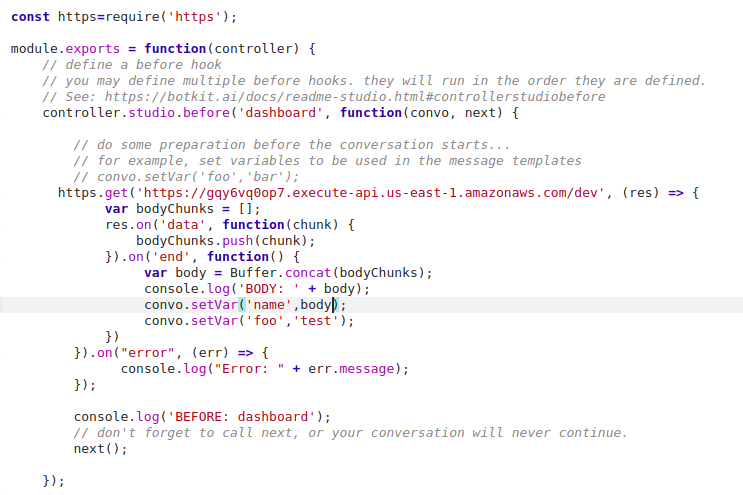 pass result from rest api into studio script · Issue #1380 · howdyai ...