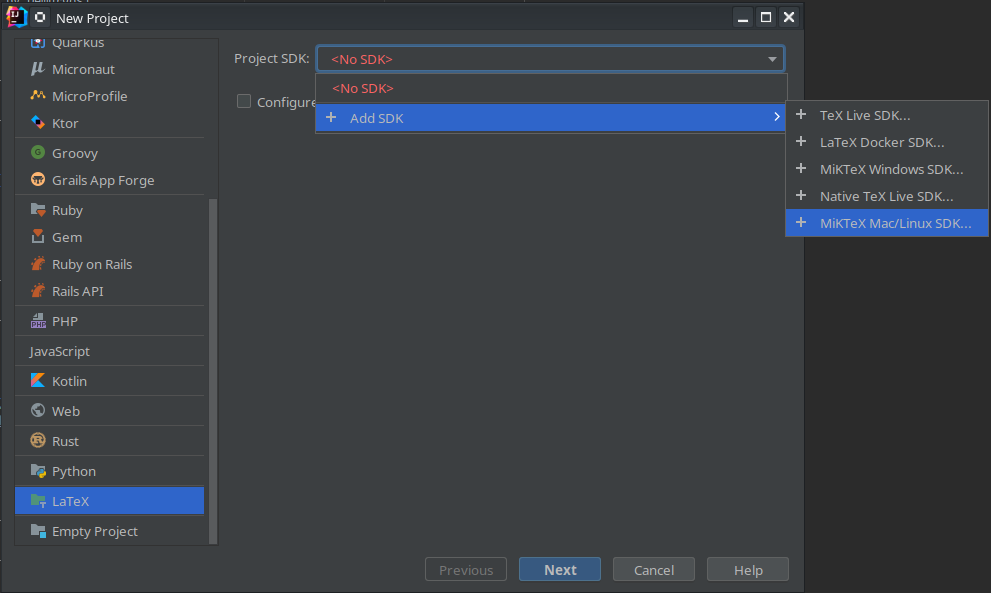 Add SDK for Tectonic · Issue #2080 · Hannah-Sten/TeXiFy-IDEA · GitHub