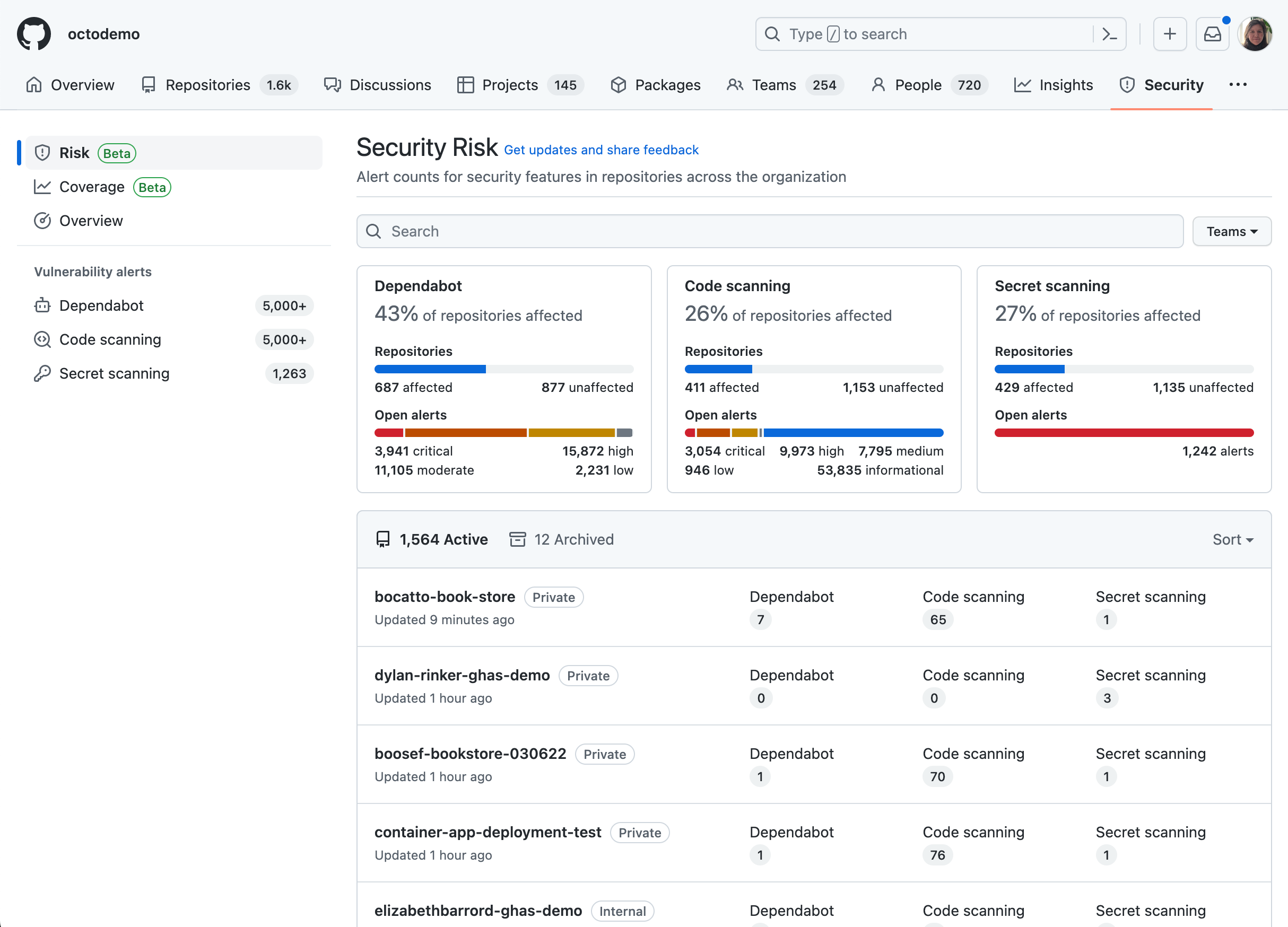 security-tab-risk-page
