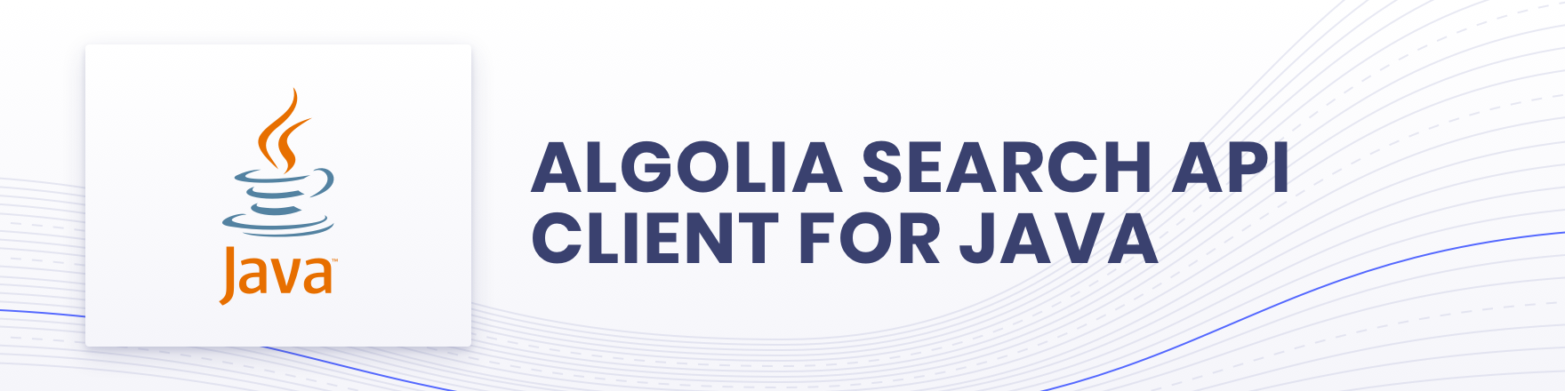 Algolia for Java