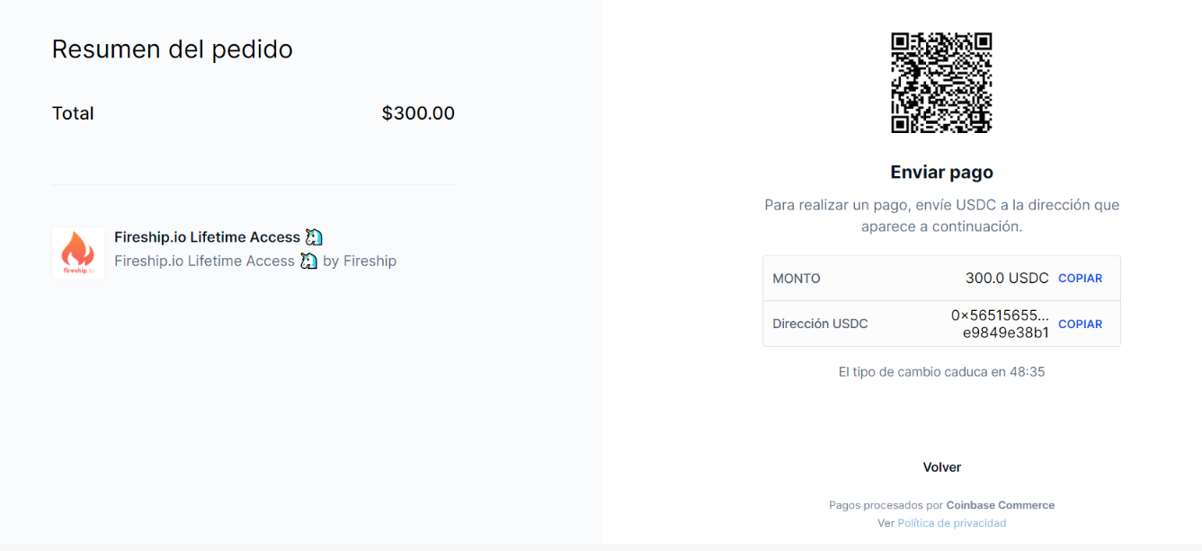 I lose 300 USD paying with crypto · Issue #488 · fireship-io/fireship.io
