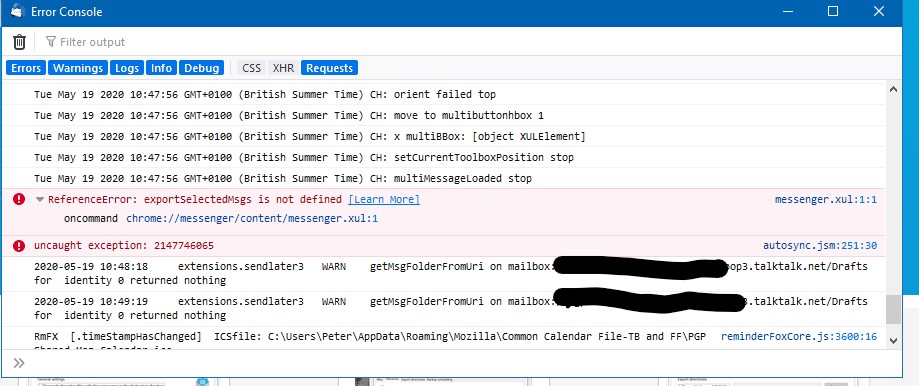 ImportExport NG not working for any type of email export · Issue #113 ...