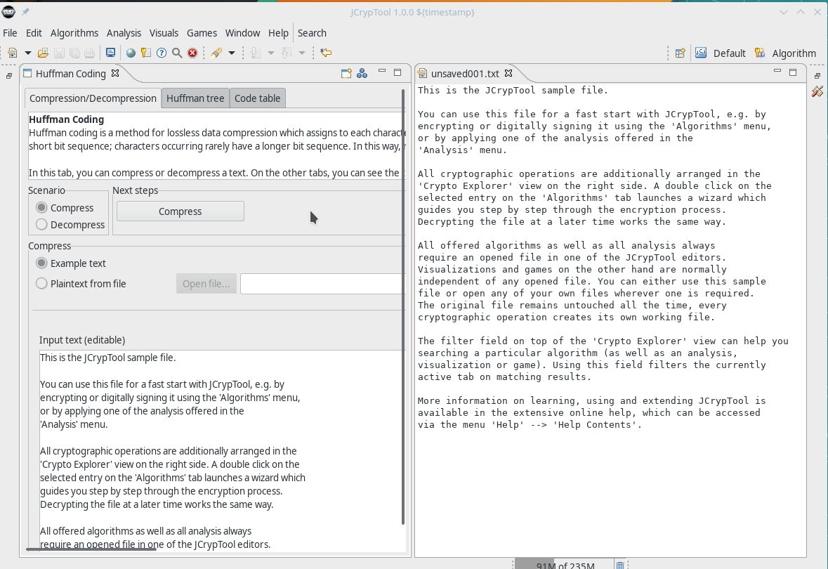 Implementing a Quick Access Bar · Issue #162 · jcryptool/core