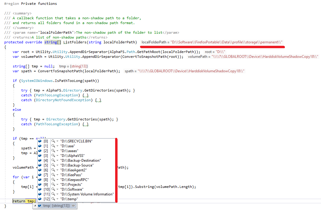 processing files which are