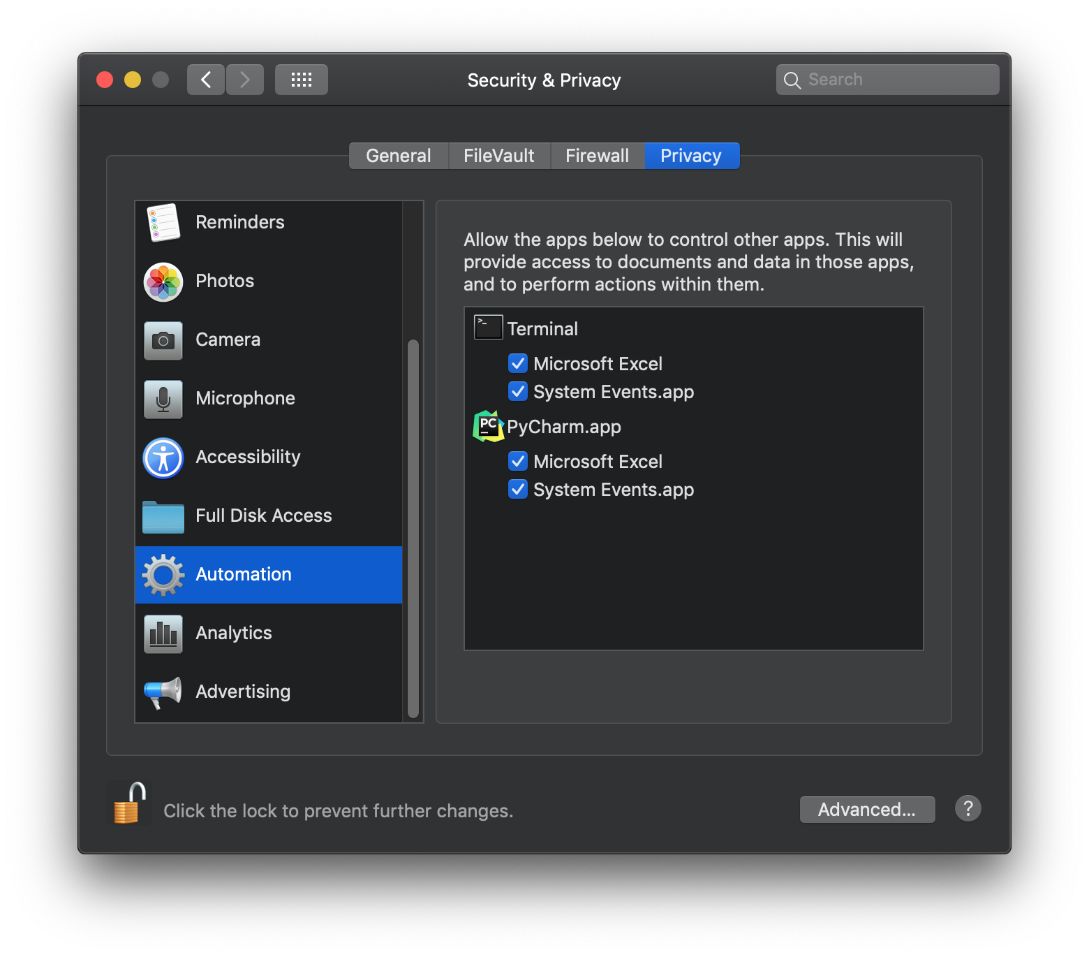 Command failed The user has declined permission. (1743) · Issue 1146