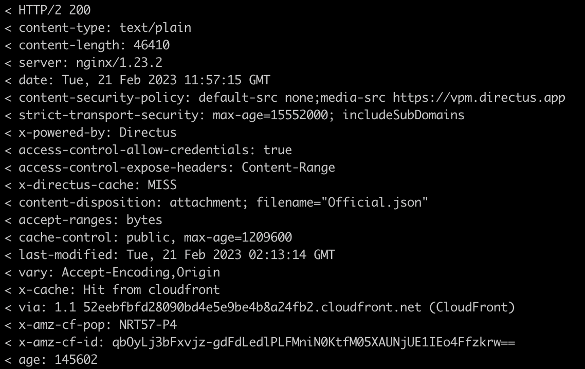 [BUG](problem in Official Repository) cachecontrol maxage is too long
