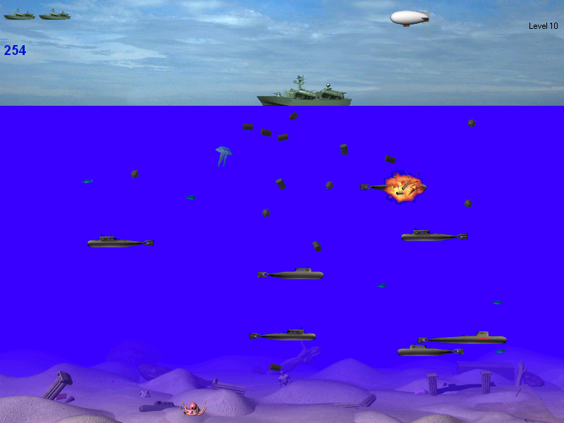 GitHub - AKincel18/Submarines: Submarines is a computer game in which ...