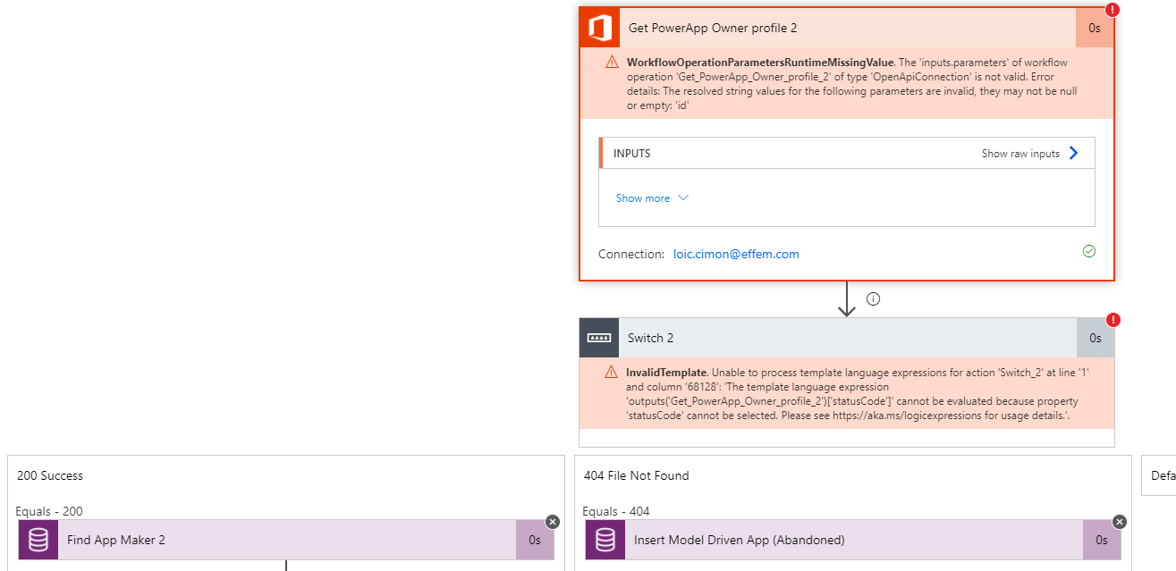[BUG]: Sync Flows fails on new orphelin apps · Issue #755 · microsoft ...