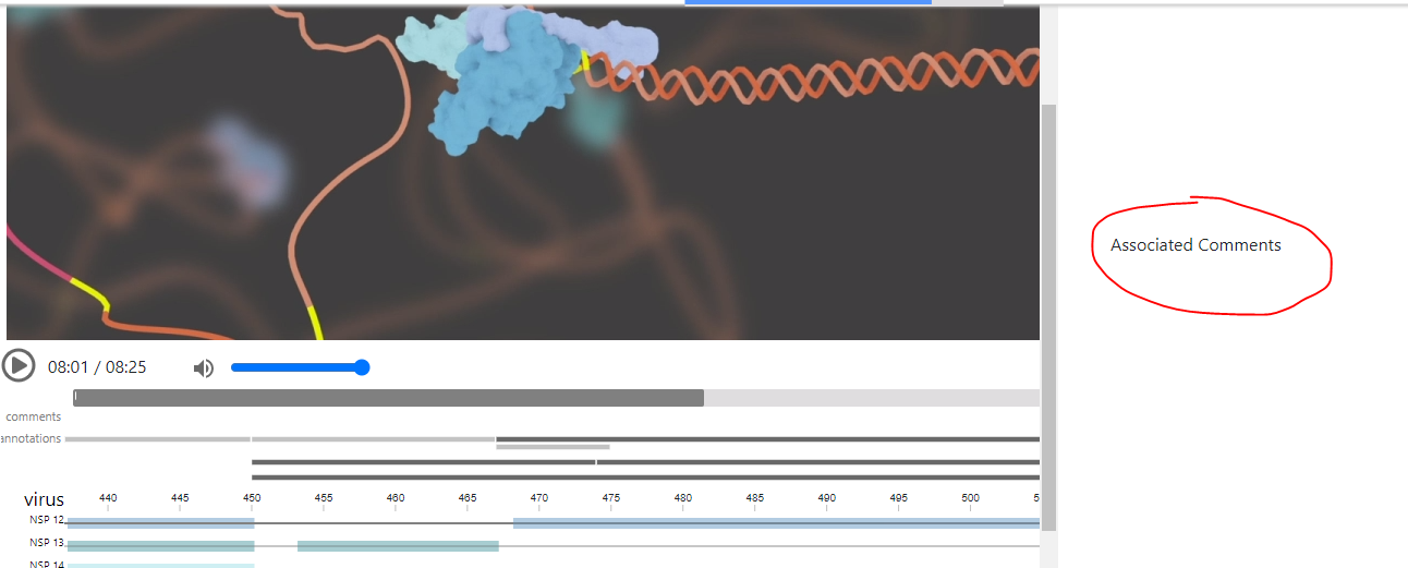 Also, in these sections, if I click "add comments for this structure ...
