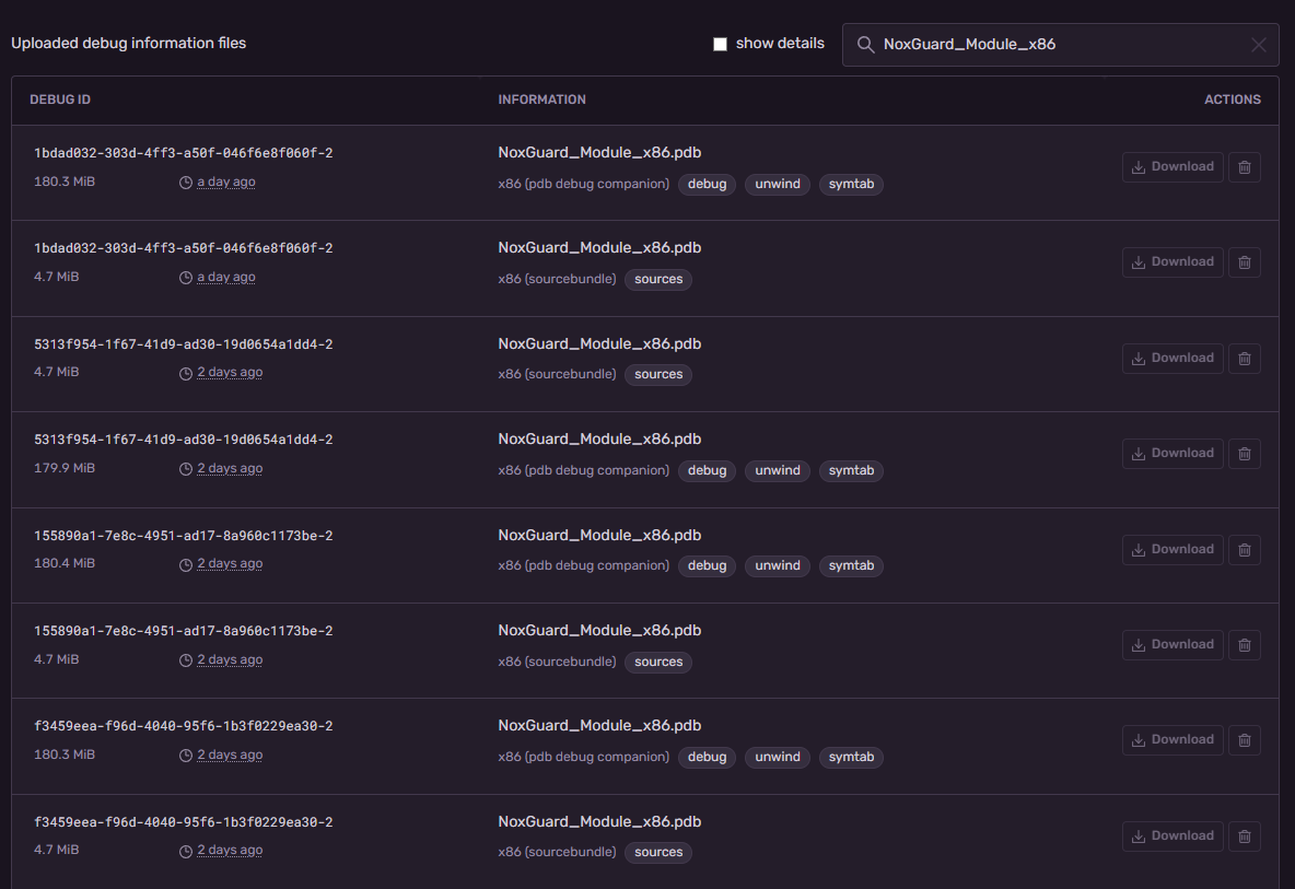 Some uploaded debug files missing · Issue #37575 · getsentry/sentry ...
