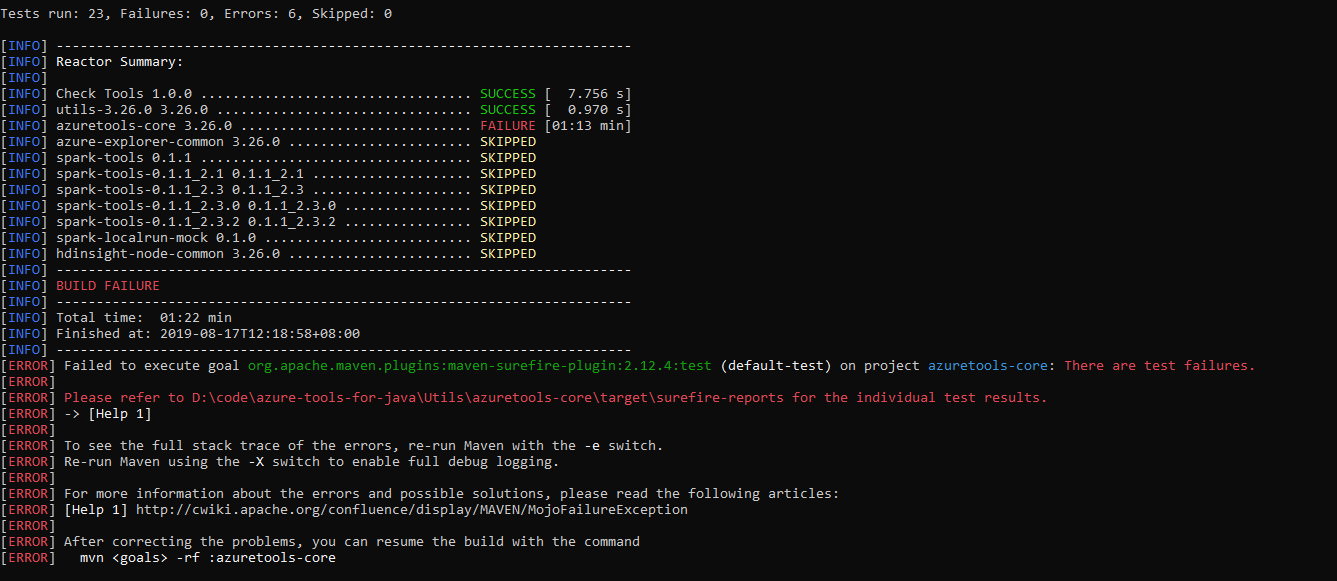 [Intellij]Build error in azuretoolkitforintellij · Issue 3410