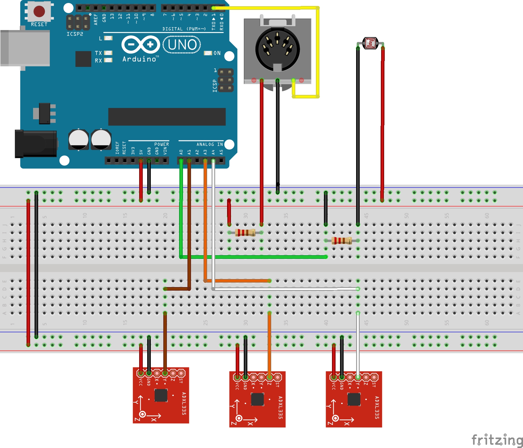 GitHub - tonees/air-drum