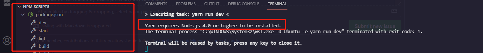 Error when use WSL in VSCode · Issue #8651 · yarnpkg/yarn · GitHub