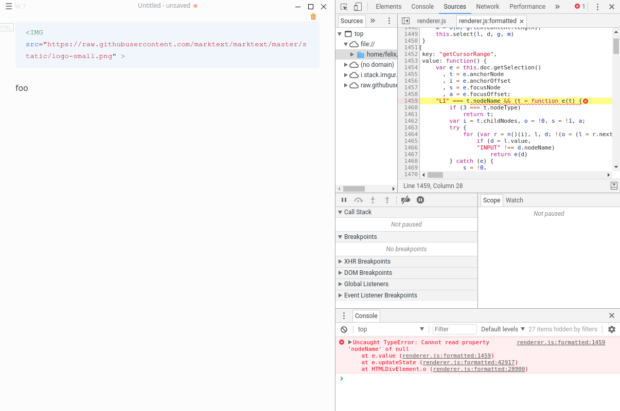 HTML image failures · Issue #126 · marktext/marktext · GitHub