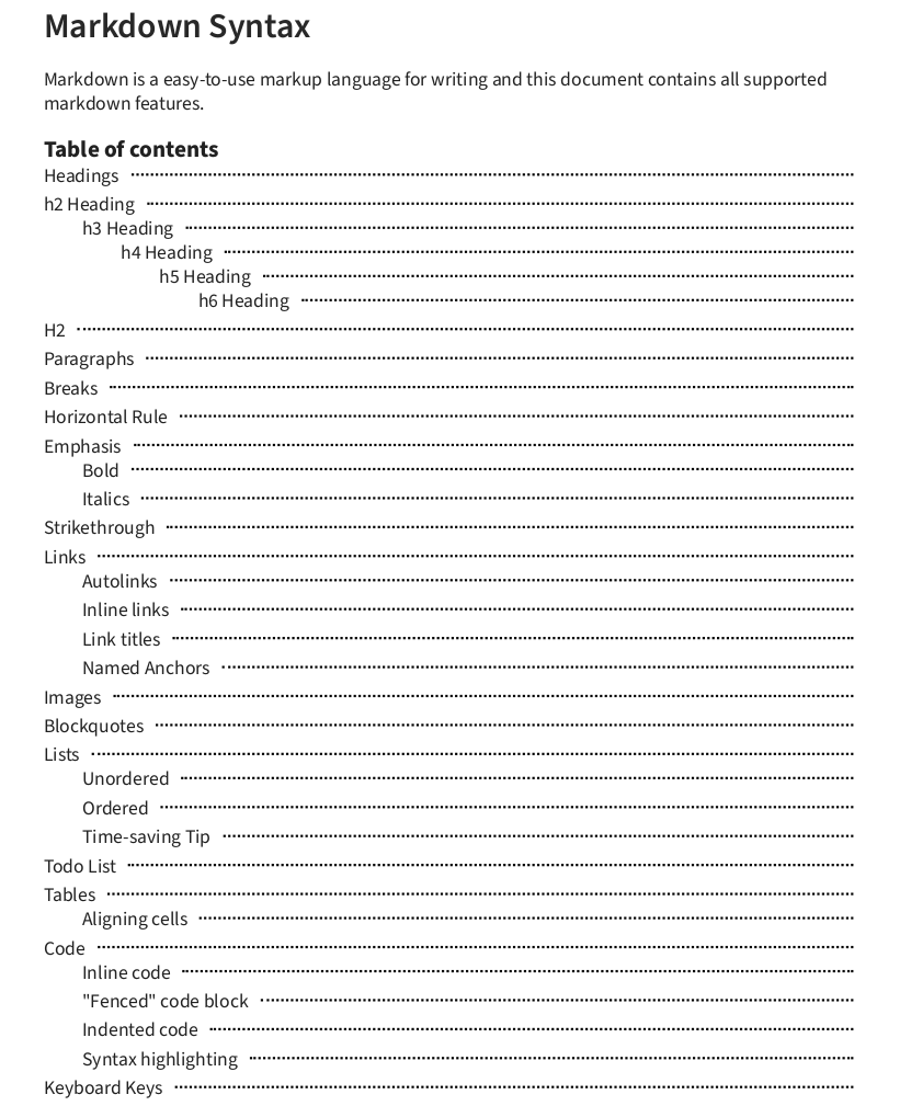 example-toc