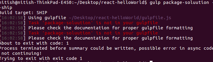 error