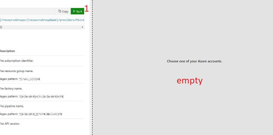 Azure Documentation not loading my subscription · Issue #2359 ...