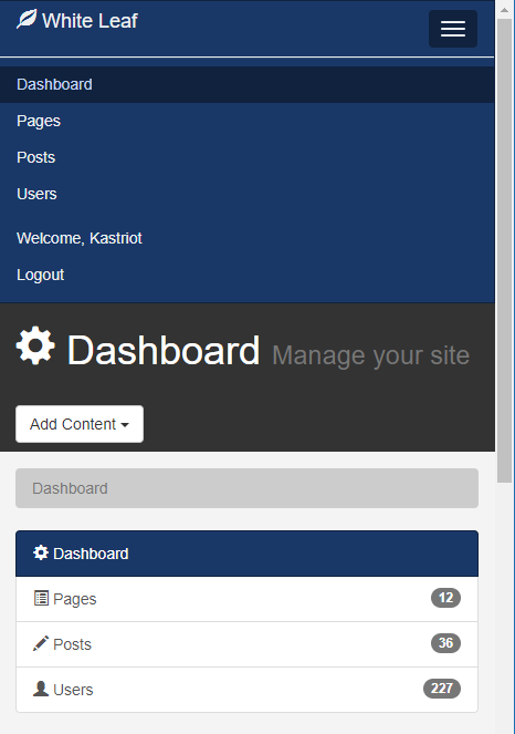 GitHub - kastriotadili/CMS-Template-Theme: A front end to the back end ...