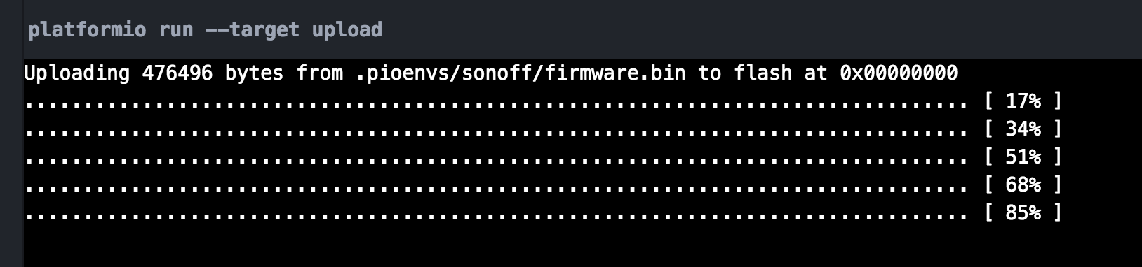 Upload issues · Issue #756 · arendst/Tasmota · GitHub
