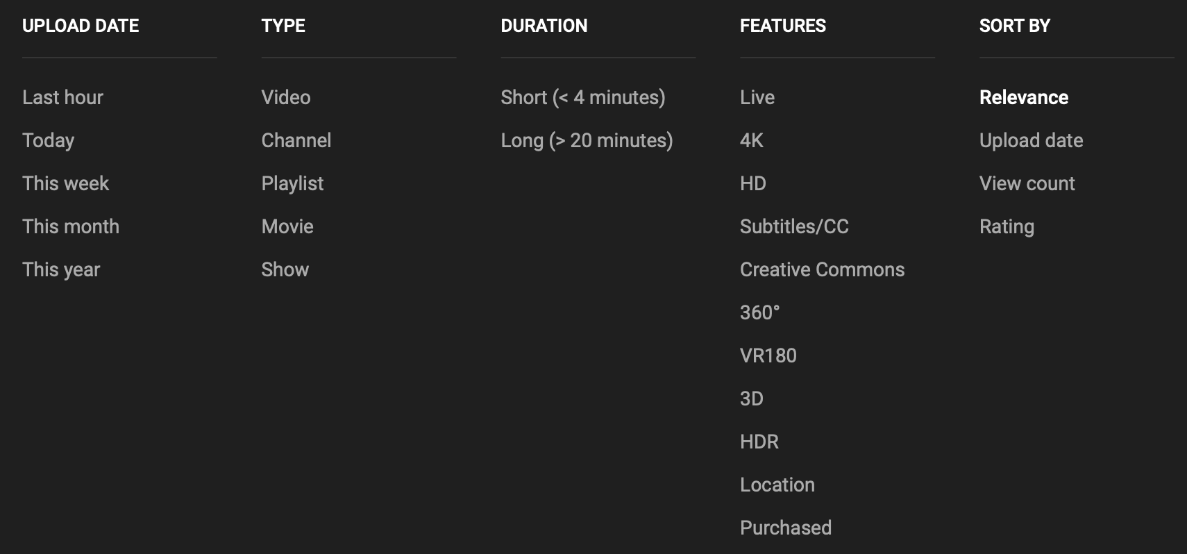[Feature Request] Sort search results options · Issue #1006 · iv-org ...
