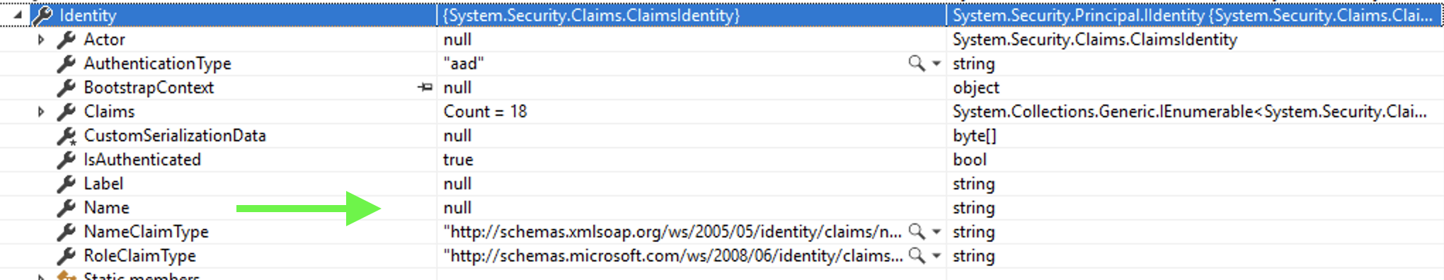 Principal Identity Name null · Issue #3562 · AzureAD/microsoft ...