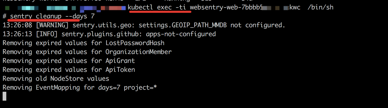 Unable to delete data in the database · Issue #17127 · getsentry/sentry ...