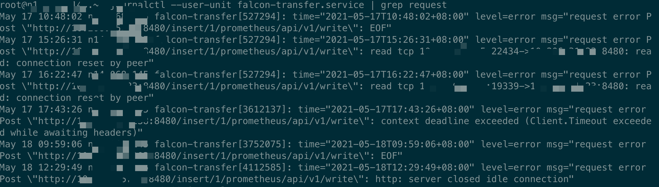 vm-insert http api error · Issue #1304 · VictoriaMetrics ...