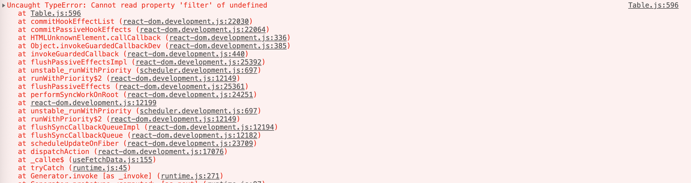 🧐[问题]request失败返回无data字段时渲染报错 · Issue #370 · ant-design/pro-table · GitHub