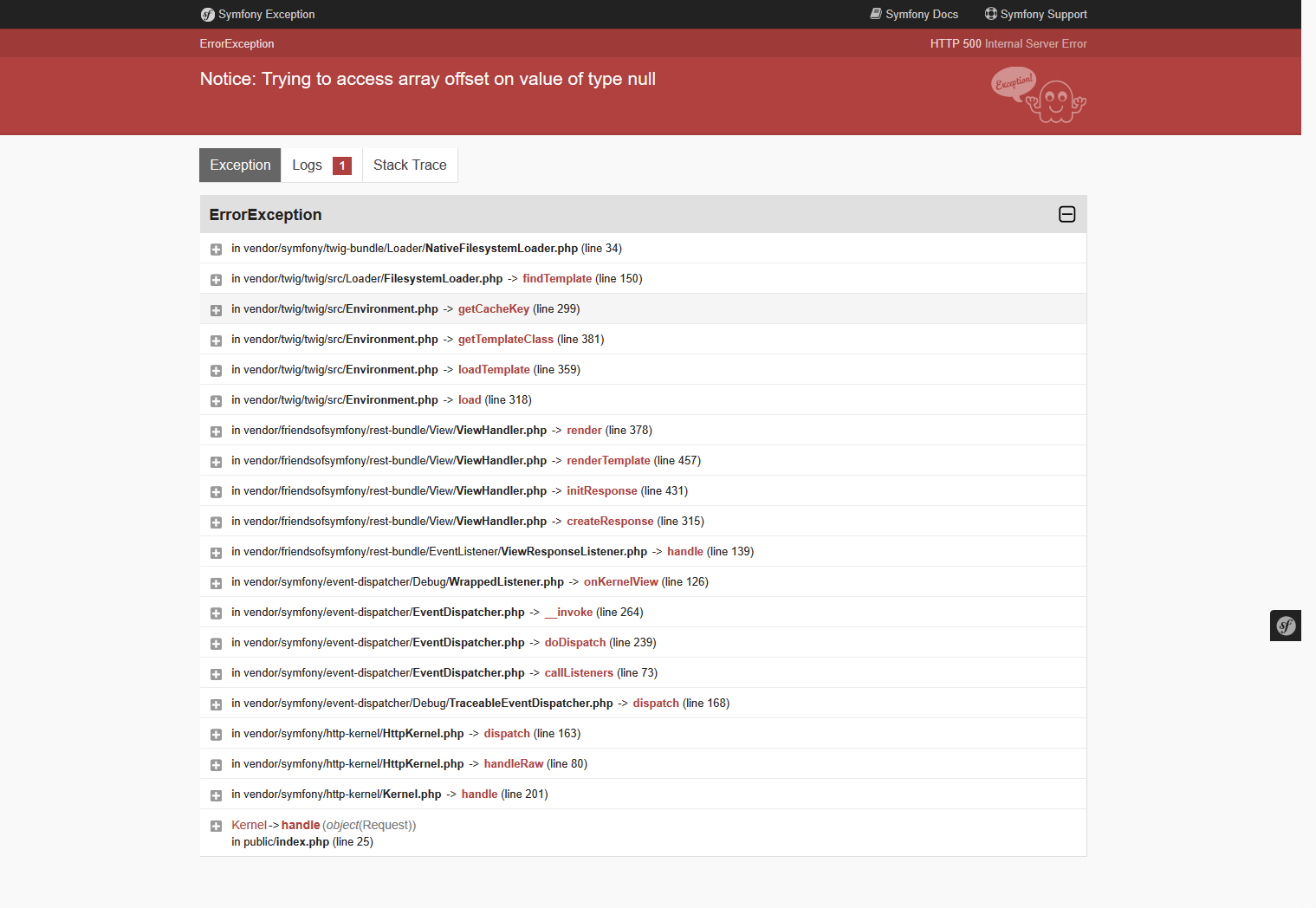 Unable to find template "" ?? Issue 3373 ?? EasyCorp/EasyAdminBundle