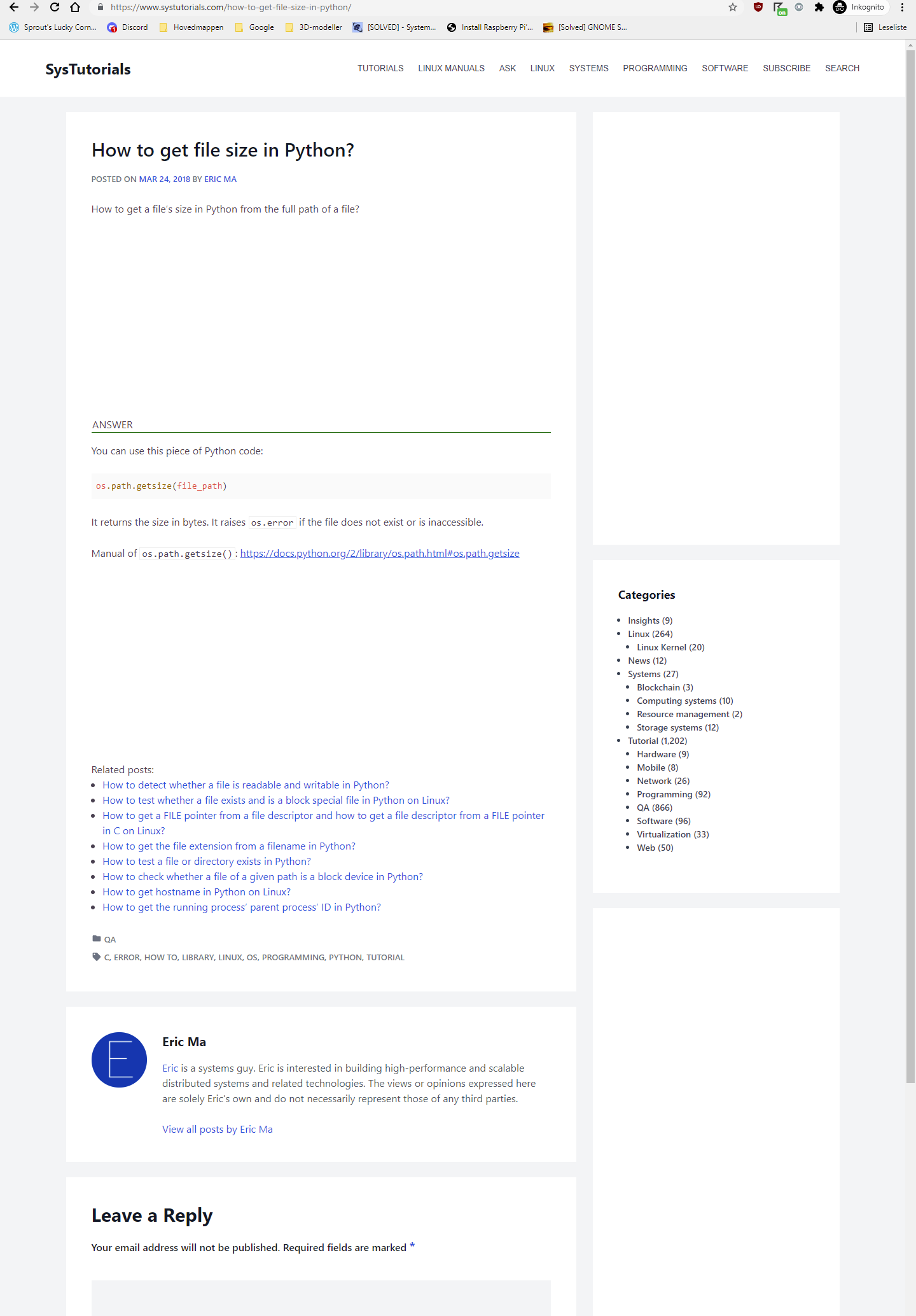 systutorials.com · Issue #9196 · easylist/easylist · GitHub