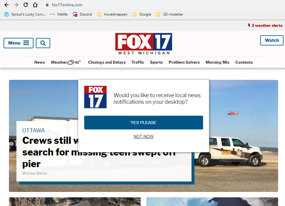 [Annoyances Push Notifications] · Issue 46994