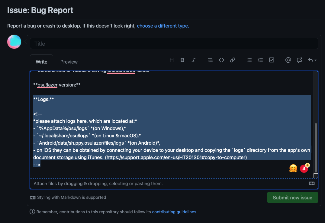 Crashing on launch · Issue #13787 · ppy/osu · GitHub