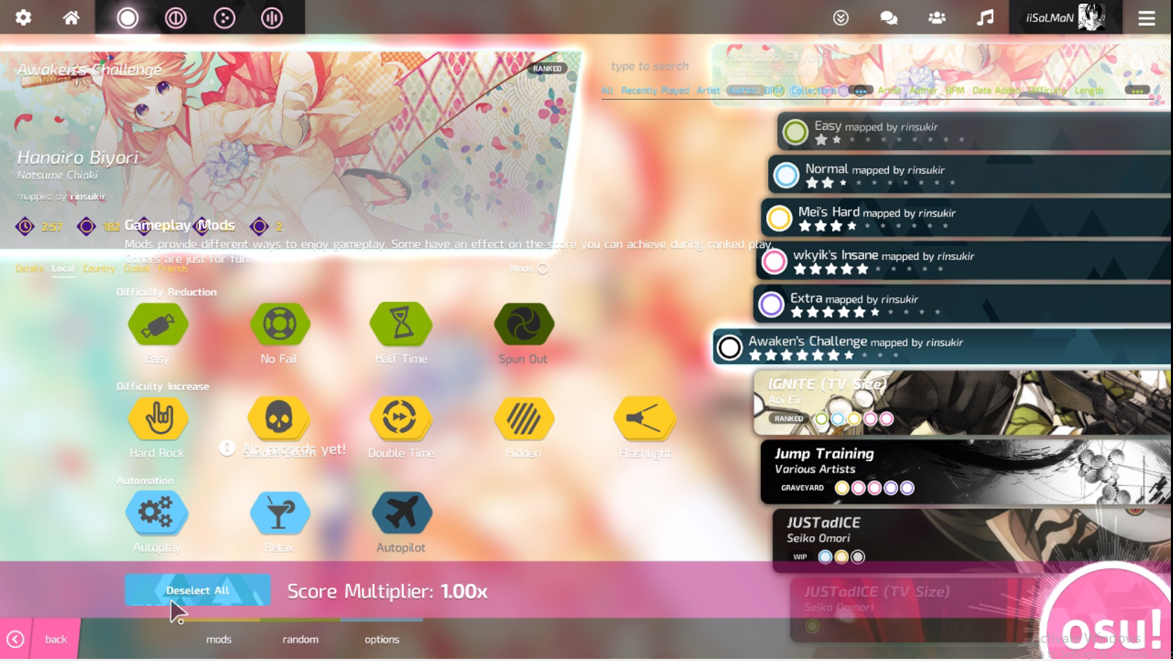 UI issues while running on Fullscreen Mode · Issue #4621 · ppy/osu · GitHub