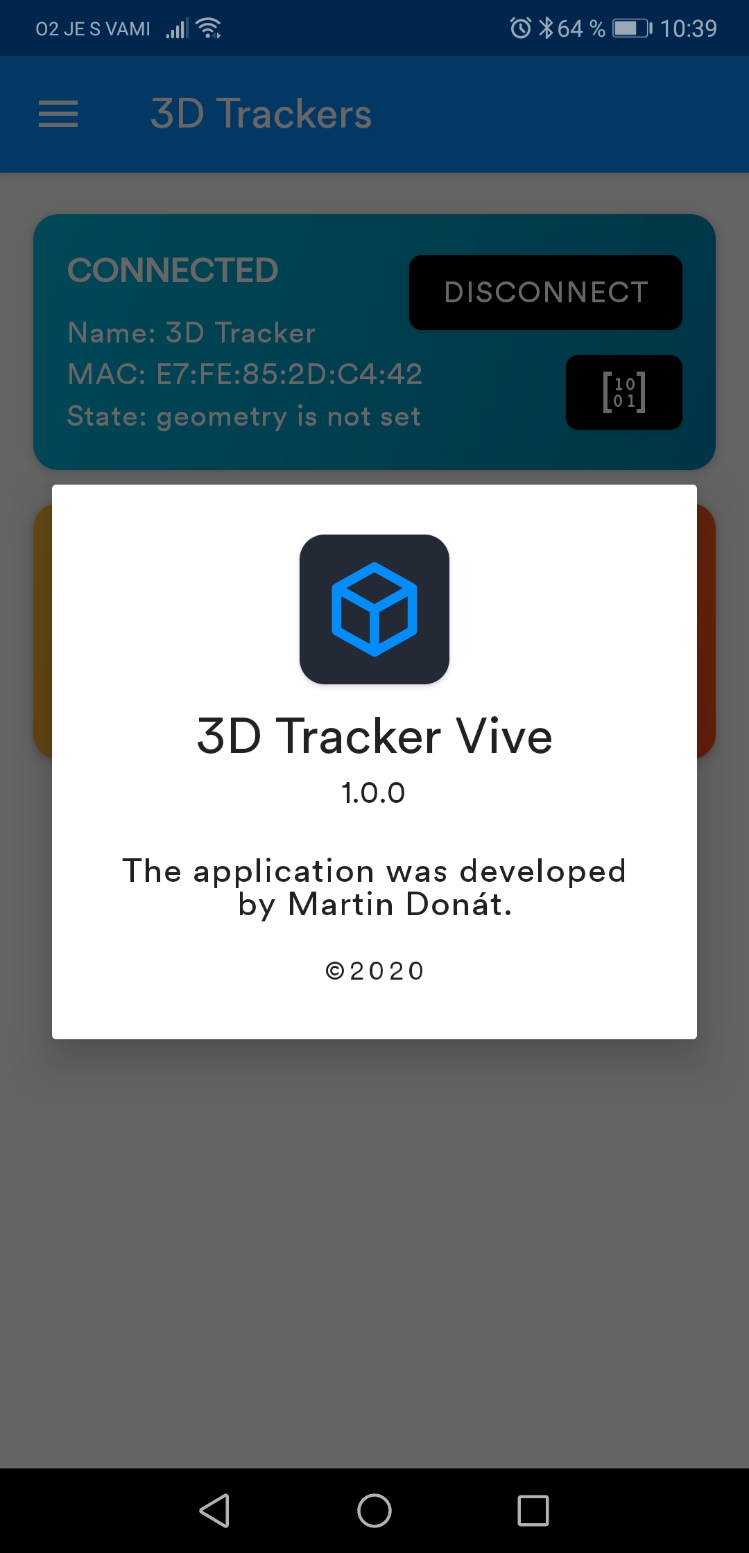 GitHub - kacer/3D-Tracker-Vive-Android: Android mobile app for 3D ...
