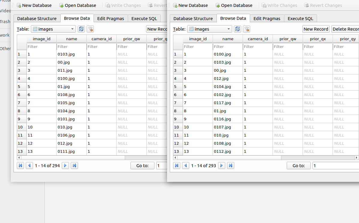 The order of the images in the database is not unique · Issue #721 ...