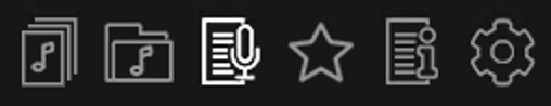 lyrics icon