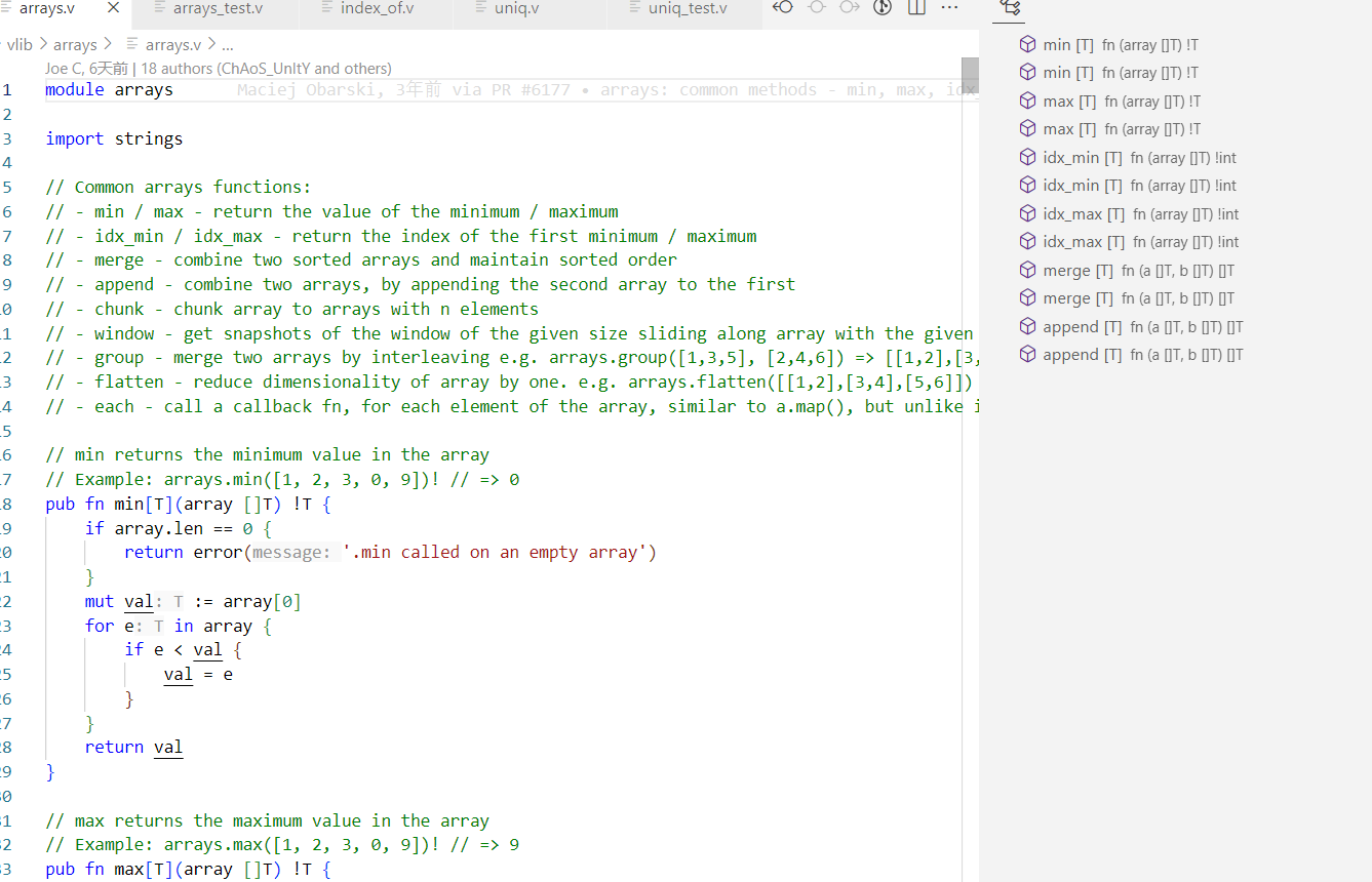 some v source outline show duplicate symbols · Issue #49 · v-analyzer/v ...