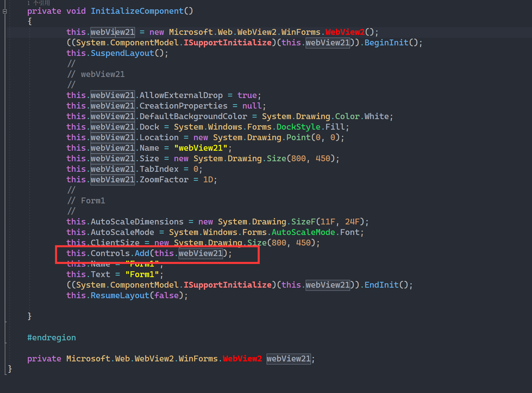 I cannot change the size of WebView2 · Issue #2411