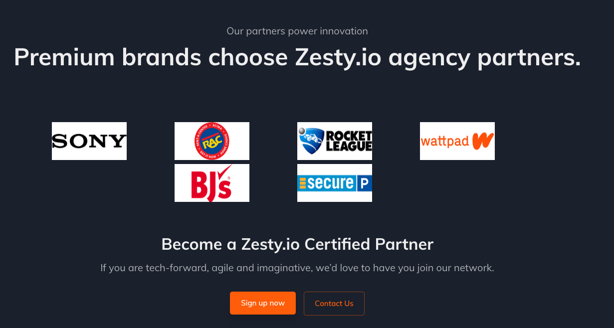 Dark mode - Update agency logos on agency partners page w transparent ...