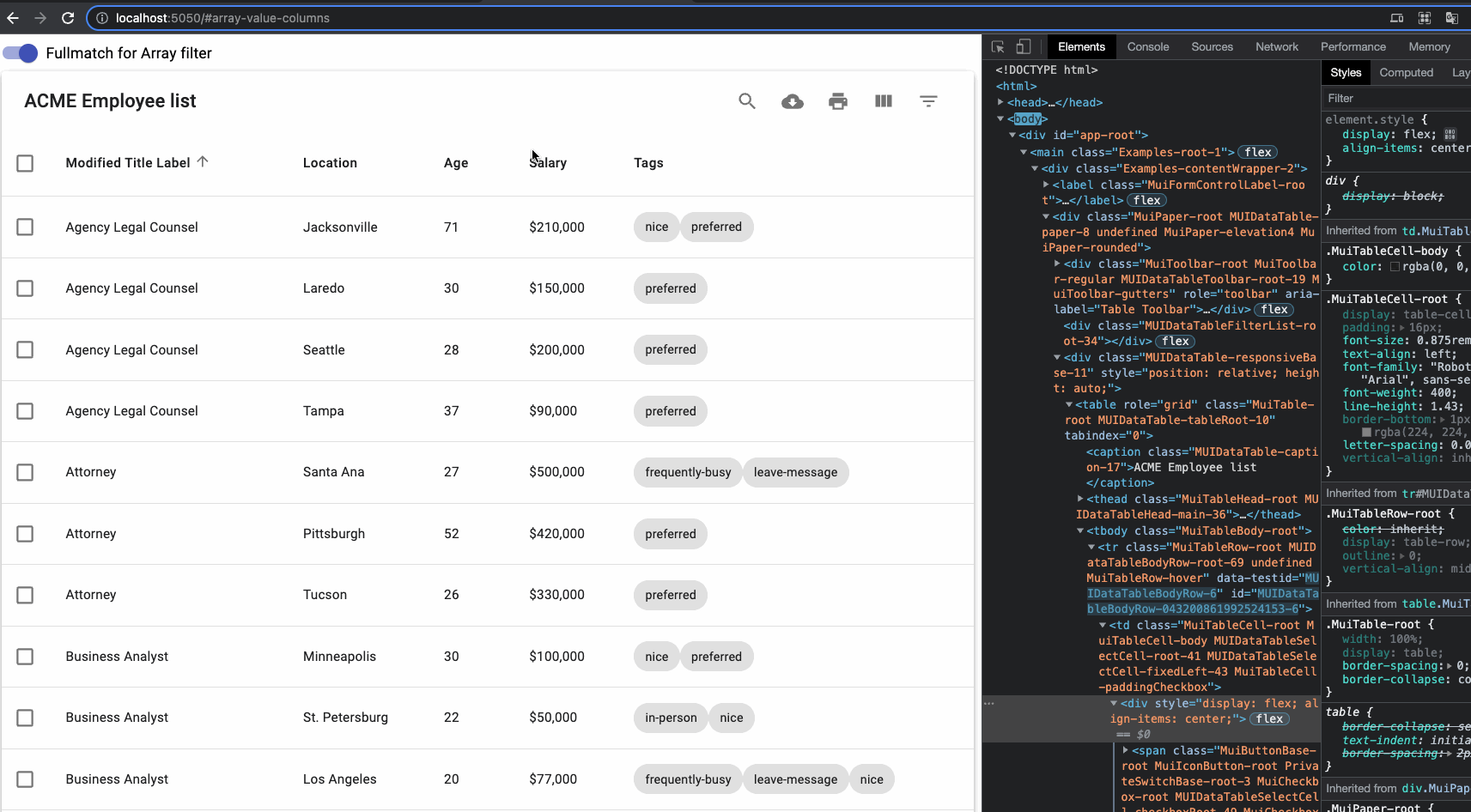 Table jitter while sorting · Issue #1822 · gregnb/mui-datatables · GitHub