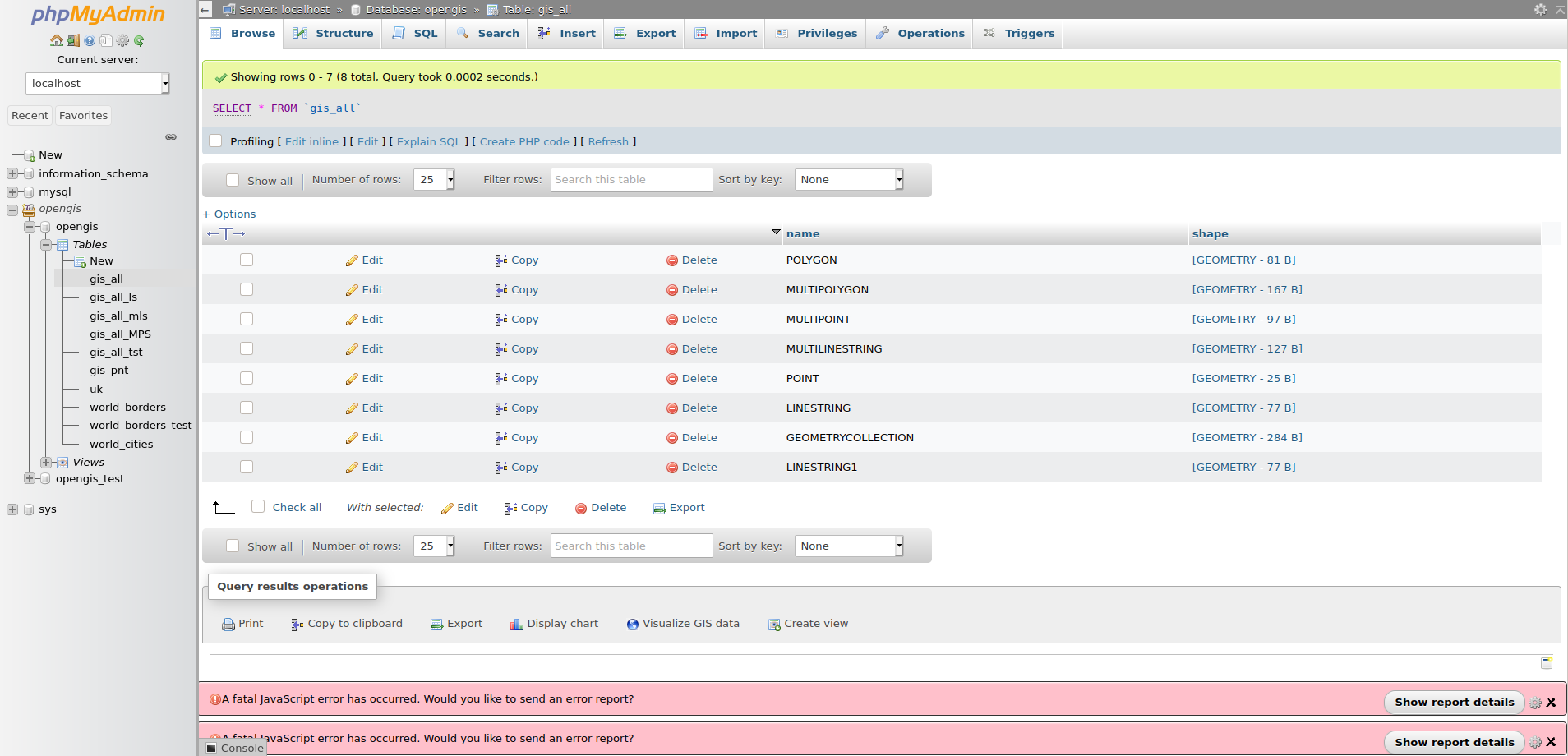 Javascript Error on table heading hover · Issue #16558 · phpmyadmin ...