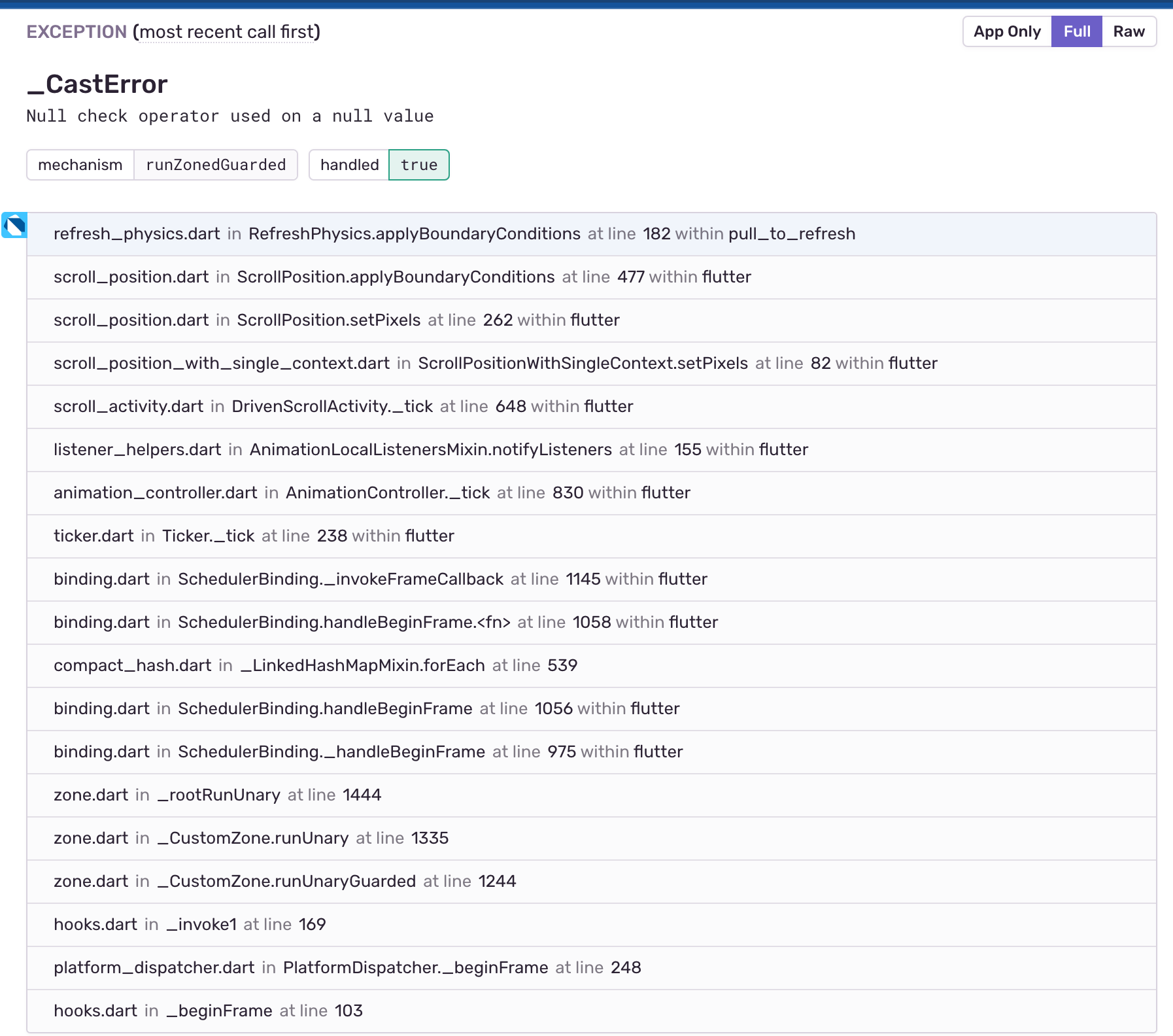 Null check operator used on a null value · Issue #566 · peng8350 ...