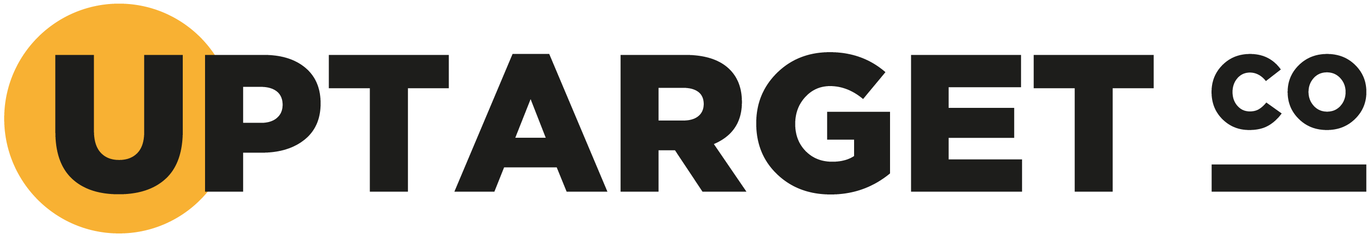 logo full_uptarget_black colour