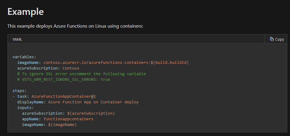 AzureFunctionAppContainer@1 ACR Authentication · Issue #14277 ...